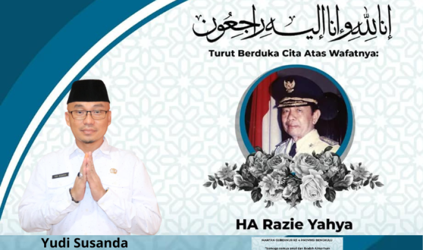 Kepala BPKAD Kota Bengkulu Yudi Susanda mengucapkan Bela Sungkawa