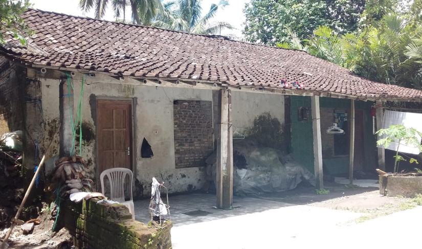 Salah satu rumah tak layak huni di Kota Bengkulu.