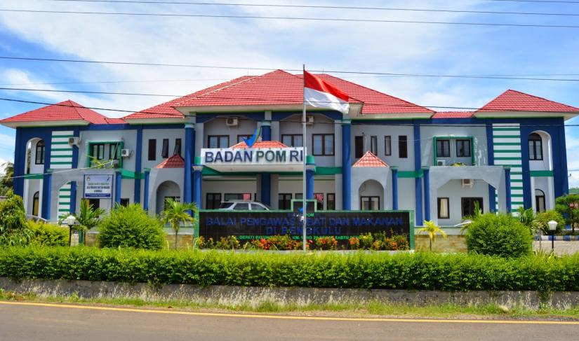 Kantor Balai Pengawas Obat dan Makanan di Bengkulu.
