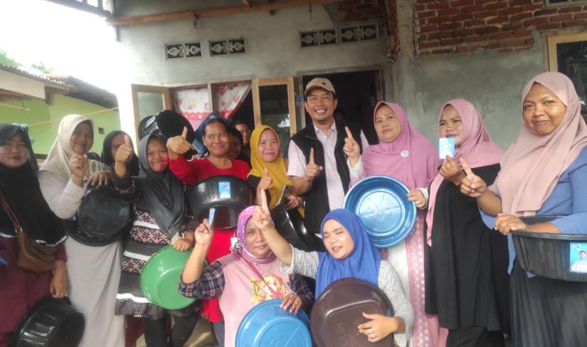 Novi Heriyanto serap aspirasi dan sampaikan visi masyarakat Selebar - Kampung Melayu, Selasa (23/1/24). (foto:Kelvin Aldo/Penarafflesia.com).