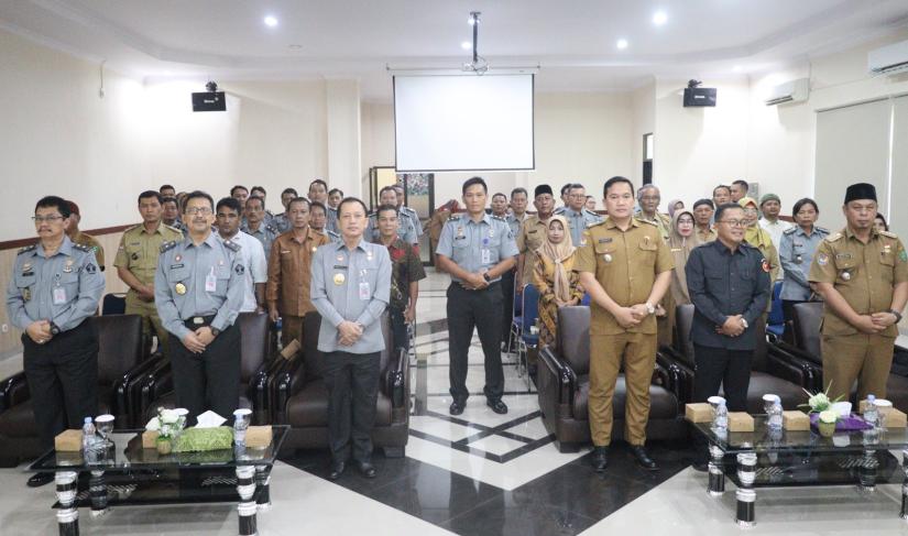 Penyuluhan Hukum Wujudkan Netralitas Aparatur Pemerintah di Kanwil Kemenkumham Bengkulu. (Foto : Yusuf/Penarafflesia.com).