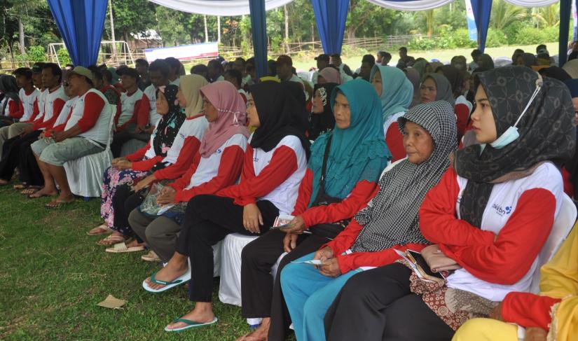 Sosialisasi Program Pembangunan Keluarga, Kependudukan dan Keluarga Berencana (Bangga Kencana) dan Percepatan Penurunan Stunting di Desa Padang Pelasan, Kecamatan Air Periukan, Kabupaten Seluma Provinsi Bengkulu, Kamis (25/1/24). (Foto : Yusuf/Penarafflesia.com).