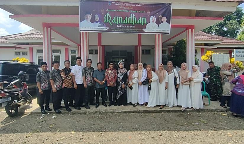 Kecamatan Tanjung agung Palik halal bihalal bersama unsur tripika dan pemdes desa di wilayah kecamatan/ Poto Redy penarafflesia.com