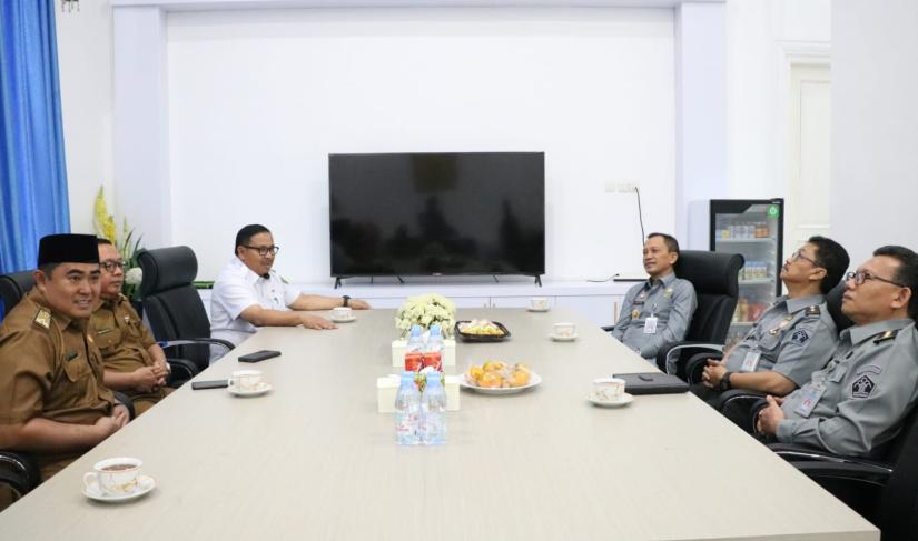 Kunjungan Kerja Kakanwil Kemenkumham Bengkulu untuk Membangun Sinergi dengan Pemerintah Kota.