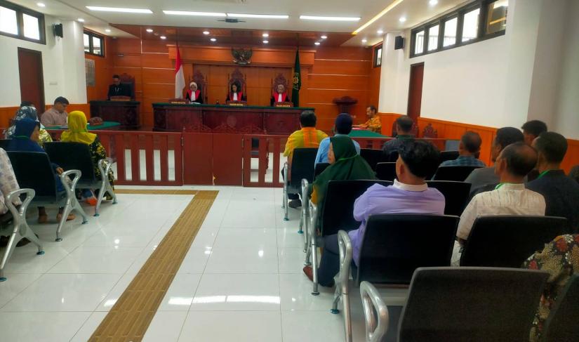 Sidang Gugatan PT Daria Dharma Pratama (DDP) Terhadap Petani Tanjung Sakti, Ipuh, Terus Lanjut di Mukomuko.