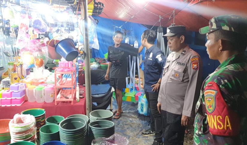 Patroli Gabungan TNI-Polri di Wilayah Polsek Giri Mulya, Dipimpin oleh Ipda Alfalino, S.H., sebagai Langkah Antisipatif Jelang Pemilu 2024 (Foto: Yusuf/Penarafflesia.com)