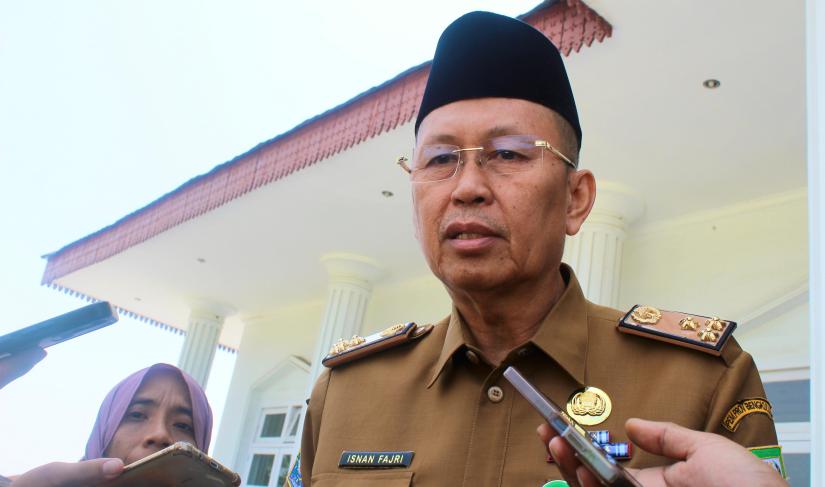Sekretaris Daerah Provinsi Bengkulu, Isnan Fajri.