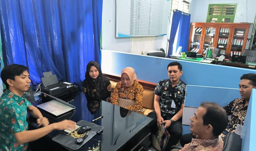 Tim dari Kanwil Kemenkumham Bengkulu melaksanakan Koordinasi dan konsultasi Kabupaten Bengkulu Tenggah