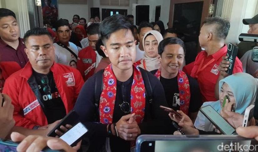 Kaesang Pangarep saat Kopdarwil di Bengkulu (dok.Detik)