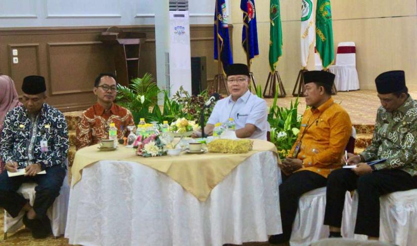 Sebelum Ajaran Baru, Gubernur Bengkulu Ajak Rapat MKKS Para Kepsek Foto/Dok: