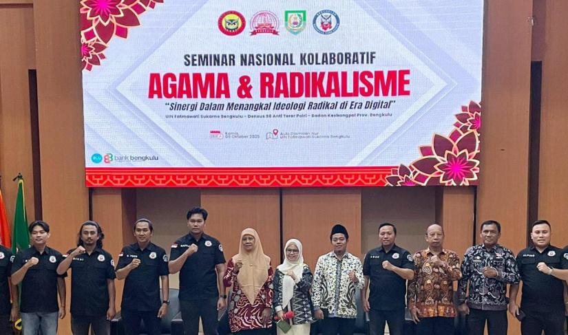 Seminar Kolaboratif Cegah Radikalisme di UIN FS Bengkulu.