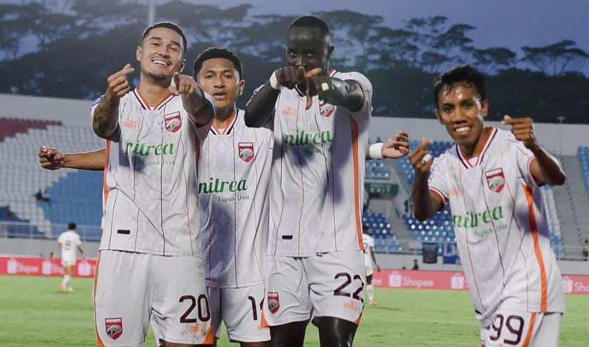Borneo FC tumbangkan Arema 3-1 di Kanjuruhan. (Foto/Fans page Borneo FC)