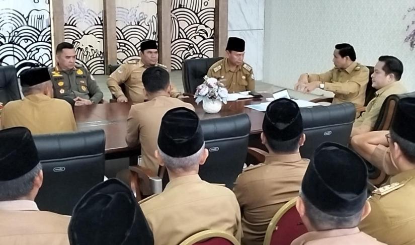 Bupati Kaur kumpulkan para pejabat mulai dari eslon II dan eslon III, belum lama ini