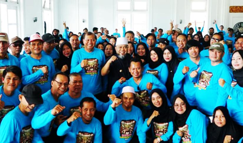 Peringatan Hari Bhakti Pendamping Desa Tahun 2025 yang digelar di Balai Raya Semarak, Selasa (21/10).