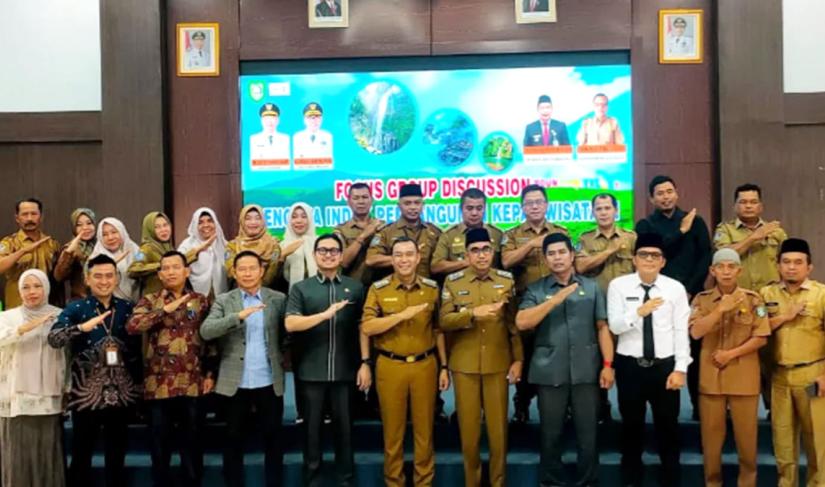 Ketua DPRD Kepahiang hadiri FGD Riparkab 2025, dukung pembentukan badan promosi dan kalender event untuk pariwisata berkelanjutan.
