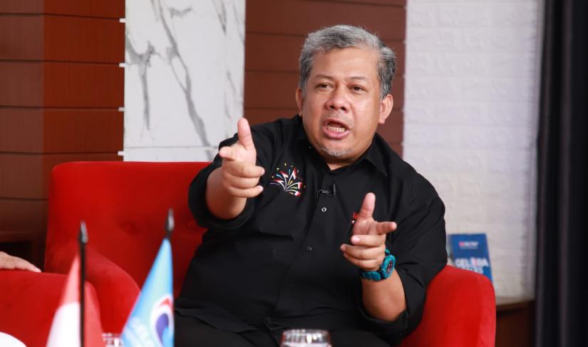 Wakil Ketua Umum Partai Gelombang Rakyat (Gelora) Indonesia, Fahri Hamzah.