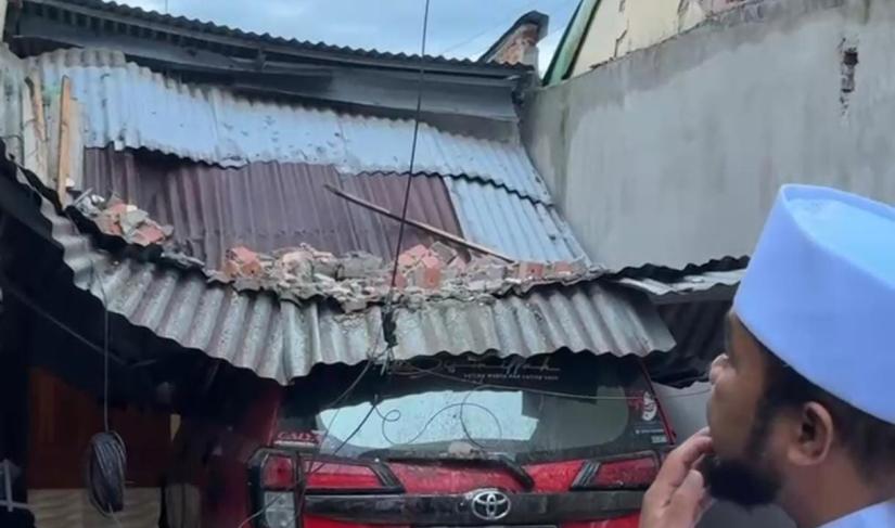 Helmi Hasan, langsung turun ke lapangan tinjau Rumah Warga