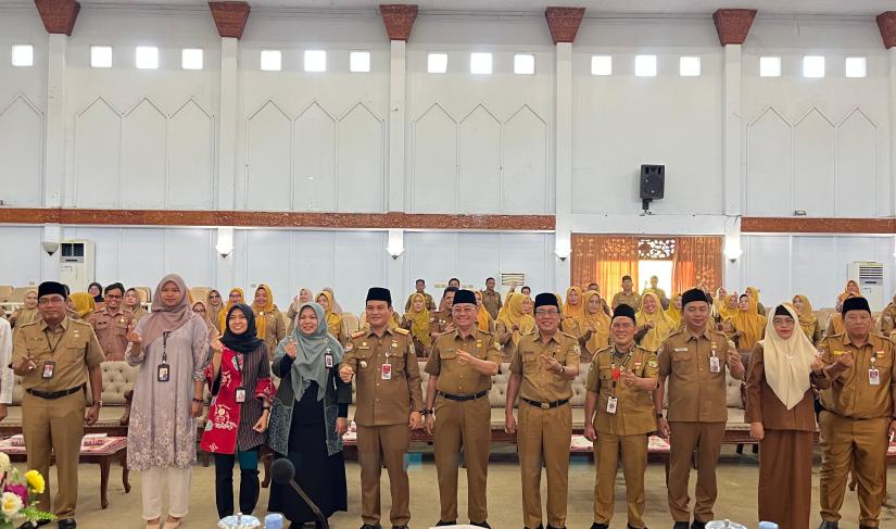 Gelar edukasi keuangan bagi Aparatur Sipil Negara (ASN) dengan tema “ASN Pemerintah Provinsi Bengkulu Menuju Merdeka Finansial Melalui Pasar Modal, Senin (25/8).