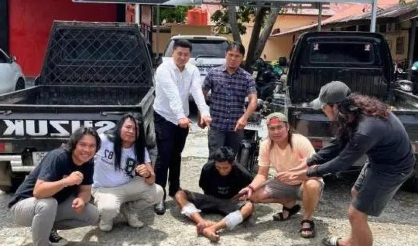 polisi berhasil menangkap satu pelaku pencurian dengan pemberatan (Curat) yang terjadi di Desa Keban Jati, Kecamatan Ulu Manna, Selasa (11/11/2025).