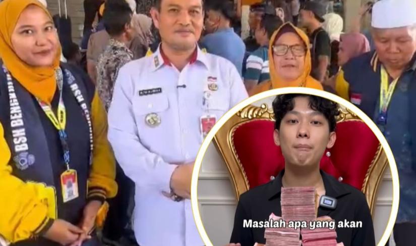 Pemenang Umroh bersama Plt Sekda Provinsi Bengkulu Herwanto Antoni