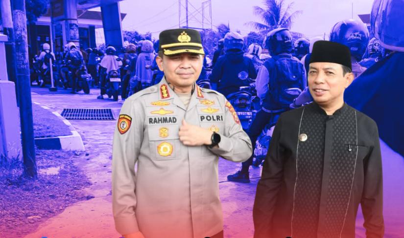 Walikota Bengkulu Dedy Wahyudi turun langsung meninjau sejumlah Stasiun Pengisian Bahan Bakar Umum (SPBU) didampingi jajaran Polresta Bengkulu, Jumat (6/3).