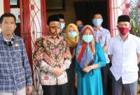 Wakil Walikota Dedy Wahyudi Mengunjungi Kediaman Nuryati, Kamis (6/8/2020).