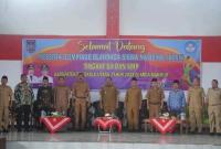 Bupati Ir mian bersama jajaran Pemkab bengkulu Utara 