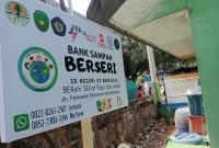 Salah satu titik bank sampah di Kota Bengkulu.