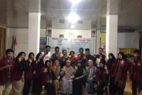 Mahasiswi Institut Agama Islam Negeri (IAIN) Curup, saat Tiba Di Desa Permu Kepahiang Guna KKN Mengabdi Ke Masyarakat Langsung FOto/Dok Yusuf