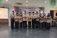 Lantik Mabisaka dan Pinsaka BPOM, Ka. Kwarda Hamka Sabri Berharap Semangat Generasi Muda Pramuka Kembali Bangkit
