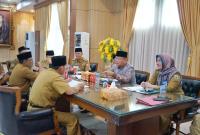 Pemerintah Provinsi Bengkulu memaparkan program APBD 2024 di hadapan Gubernur Bengkulu Rohidin Mersyah, Senin (10/7/2023)