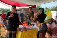 Gerakan Pangan Murah Jonaidi SP dan Dinas Ketahan Pangan Foto/Dok