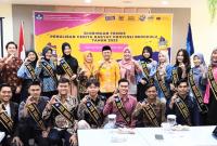 Bimbingan Teknis Penulisan Cerita Rakyat Provinsi Bengkulu Tahun 2023, di Aula Resto kawasan Kota Bengkulu, Kamis (13/7).