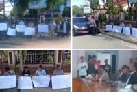 Aksi Demo ASBS Menuntut Periksa Bupati BS atas Dugaan Kasus Korupsi