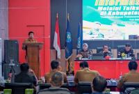 Wakil Bupati BU,Arie Septia Adinata, SE, M.AP bertempat di Ruang Pola Setdakab BU