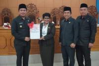 Rapat Paripurna DPRD B/U Bahas Dua Raperda Perubahan