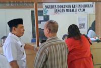 Tampak wAKIL Walikota Bengkulu Dedy Wahyudi Sidak OPD usai Liburan Lebaran