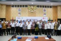 Rakor pencegahan korupsi di lingkup BUMD di provinsi Bengkulu, Rabu (30/8/23).