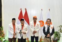 Konferensi pers PKS atas dukungan Bacapres-cawapres Anies-Imin.