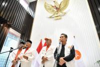 Konferensi pers perkembangan Koalisi Perubahan untuk Persatuan.