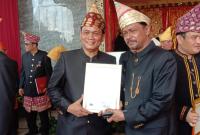 Jonaidi bersama Waka 1 Suharto.