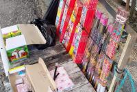 Ilustrasi penjualan petasan.