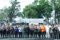 Apel Pengamanan Malam Tahun Baru di Kota Bengkulu.