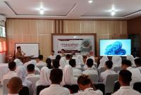 Sosialisasi Cakap investasi di SMKN 4 Kota Bengkulu, Senin (28/8/23).