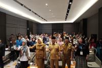 Kepala Dinas Komunikasi, Informatika dan Statistik Provinsi Bengkulu, Dr. Hj. Oslita, S.H., M.H. membuka secara resmi Acara Pelatihan Digital Entrepreneurship Academy (DEA) di Hotel Mercure Bengkulu. Selasa 08/08/23.  