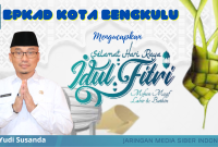 Kepala BPKAD Kota Bengkulu Yudi Susanda mengucapkan Selamat Idul Fitri 2023
