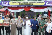 Walikota Bengkulu Pantau Posko Lebaran