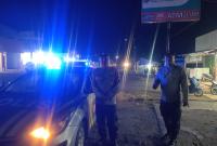 Kapolsek Lais Iptu Sukamto Lakukan Patroli Blue Light, Sabtu (10/06/2023).