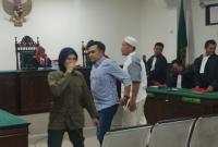 Tiga Mantan Pimpinan DPRD Seluma saat di Pengadilan Negeri Bengkulu