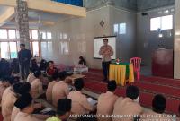 Penyuluhan bahaya penyalahgunaan narkoba kepada pelajar SMP IT Rabbi Radhiyya, Rejang Lebong, Sabtu (17/06/2023).
